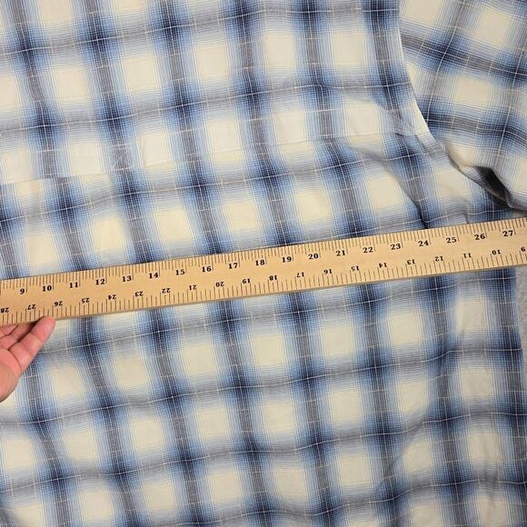 Simms Fishing Shirt Button Down Plaid Vented 2XL - Picture 8 of 11